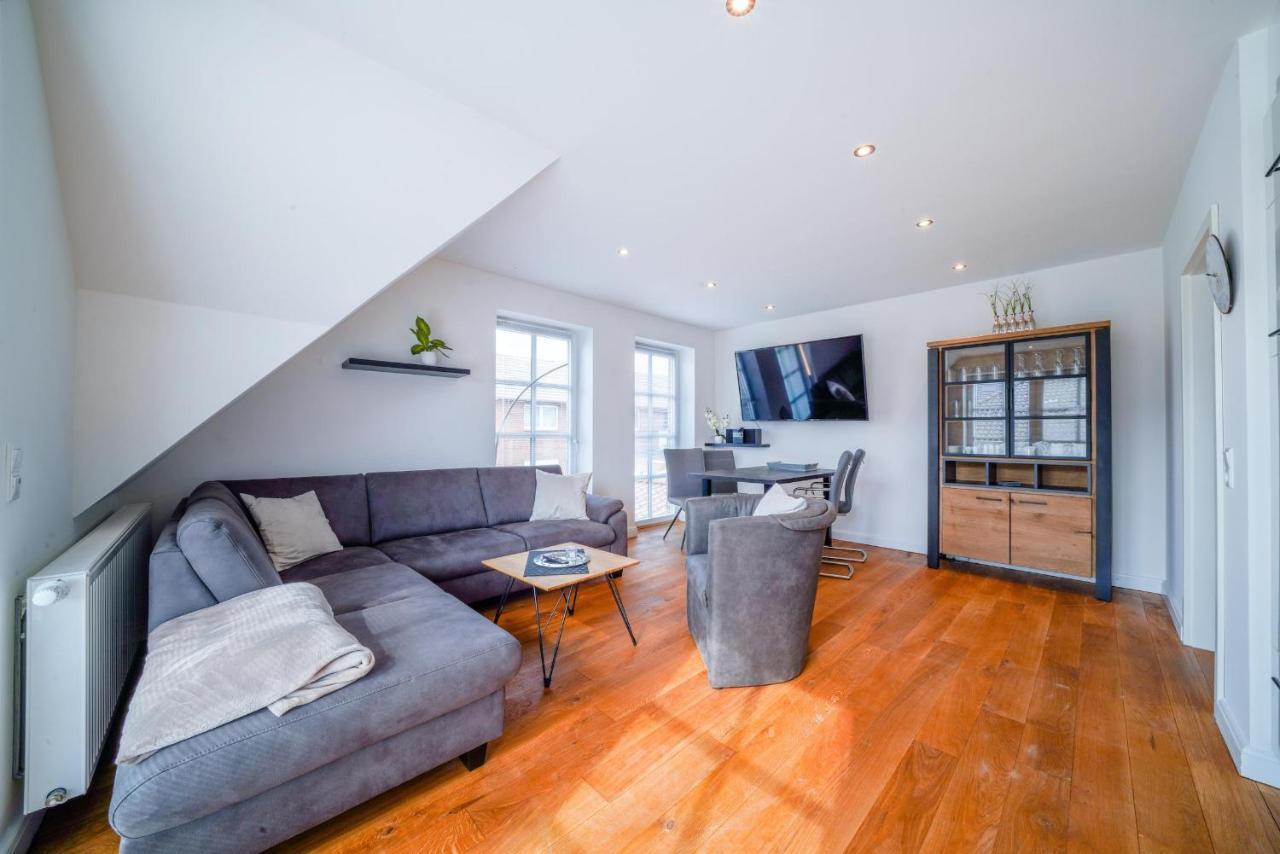 Suedstrandhus Urlaub Mit Hund Wohnung 4 Oben Borkum Extérieur photo